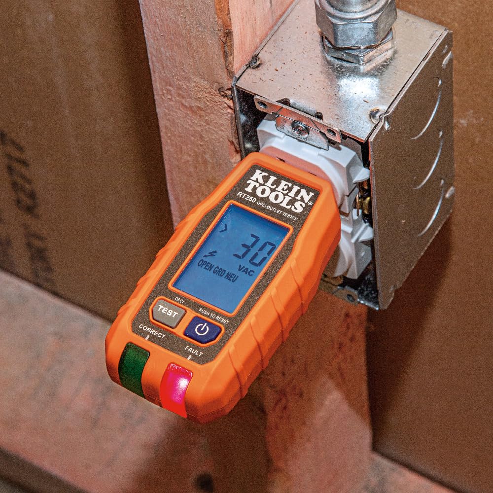 Klein Tools RT250 embalaje y accesorios listos para almacenamiento seguro