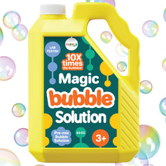 Klevly botella frontal 64 oz mostrando diseño y capacidad, ideal para eventos