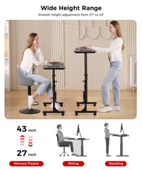 KLSMYHOKI tablero 31.5 x 16 mostrando espacio para laptop y monitor