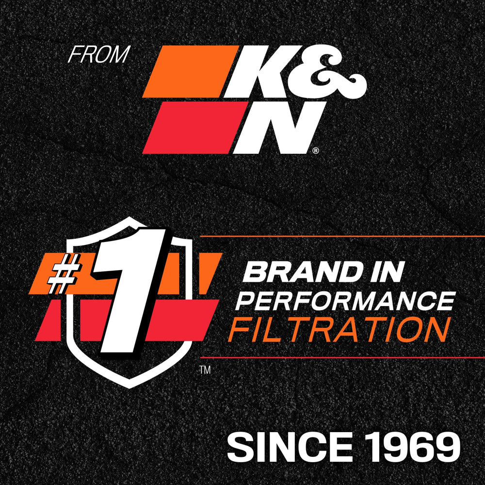 K&N filtro en entorno de trabajo resaltando resistencia y rendimiento