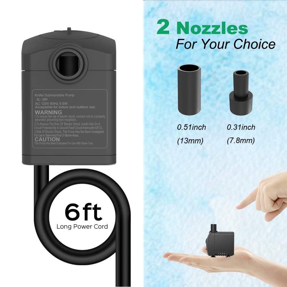 Knifel comparación de tamaño en mano, compacto y fácil de instalar