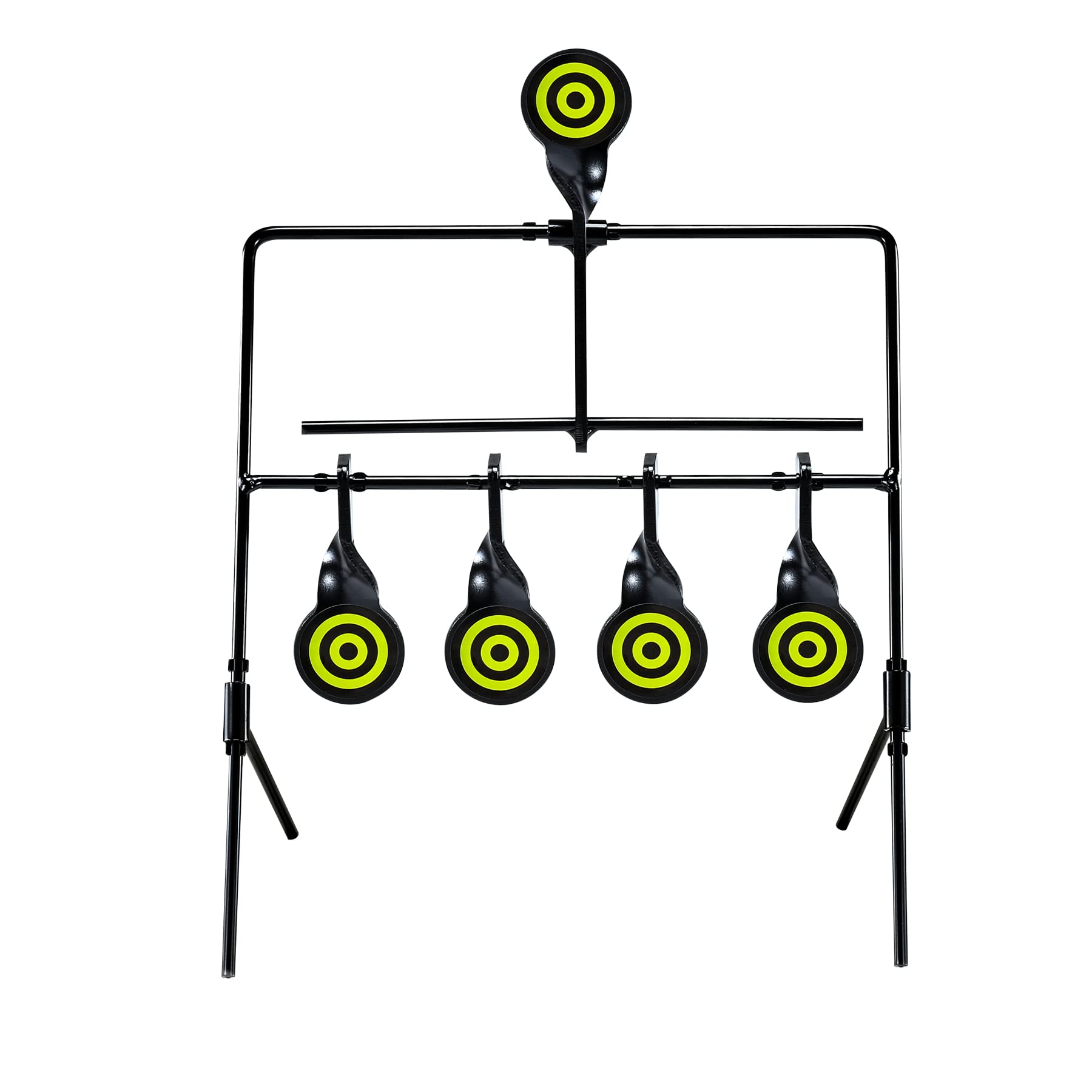 KNINE OUTDOORS placa de acero 3mm detallando resistencia ante impactos