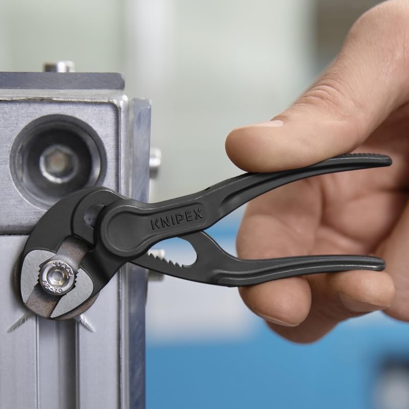 KNIPEX Cobra XS mango texturizado que mejora el control y evita deslizamientos