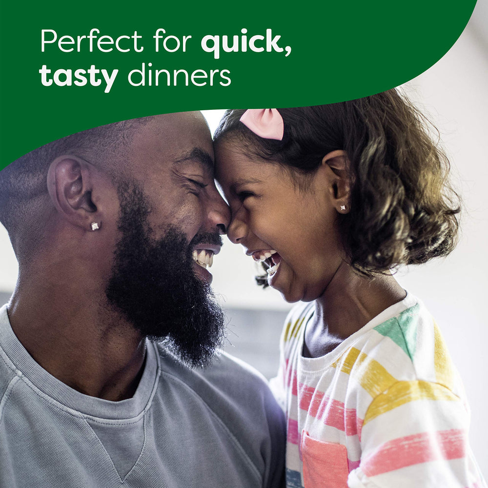Knorr Spanish Rice primer plano de ingredientes deshidratados, Knorr sabor a vegetales
