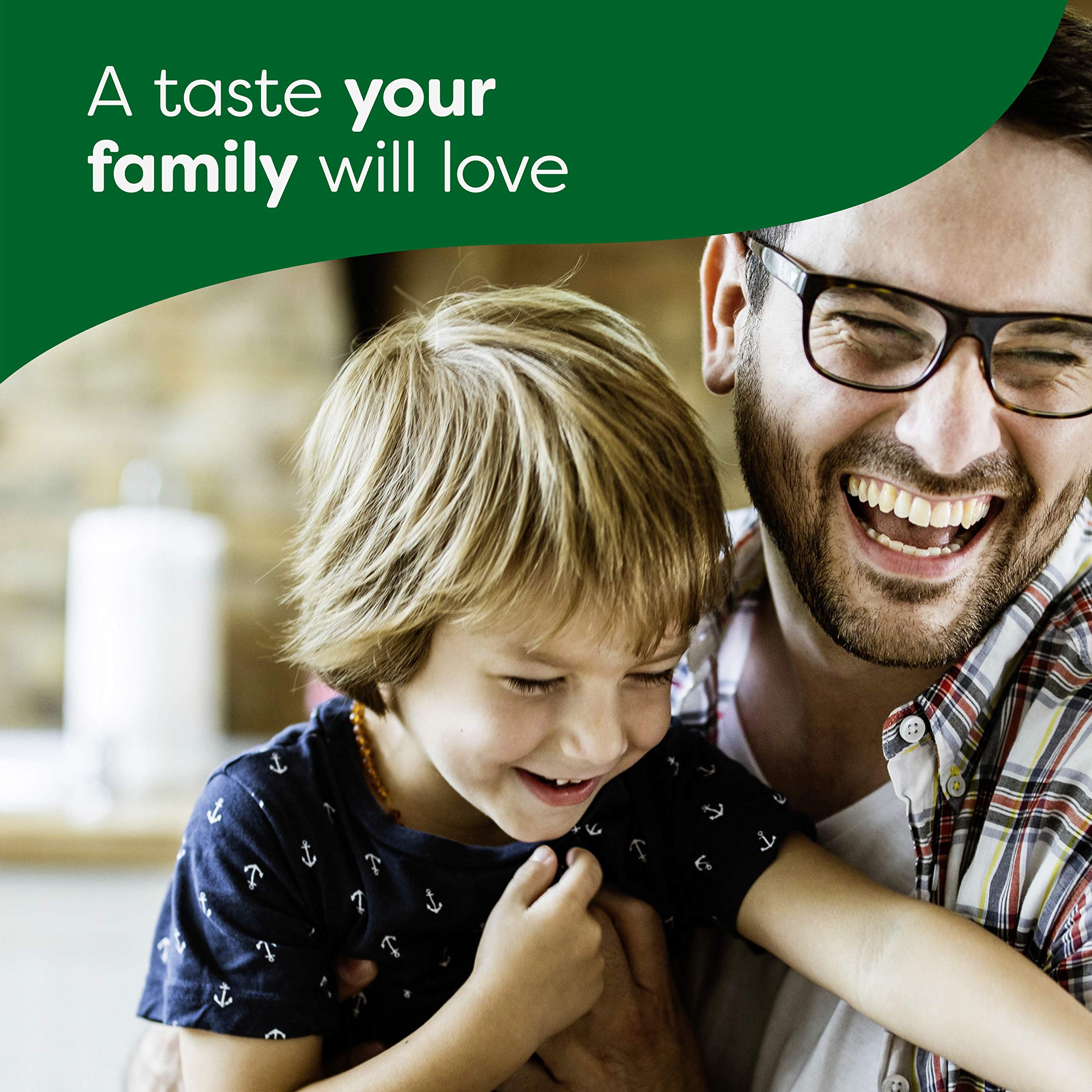 Knorr Spanish Rice comparación de tamaño con mano, paquete Knorr porciones individuales
