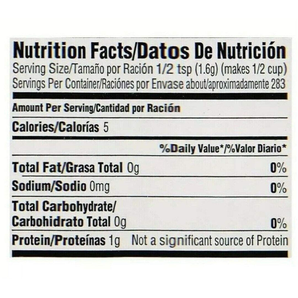 Knox package beside measuring scale showing quantity and pantry storage