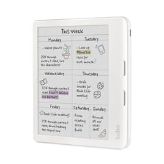Kobo Libra Colour close-up of color E Ink screen displaying vivid comics and clarity