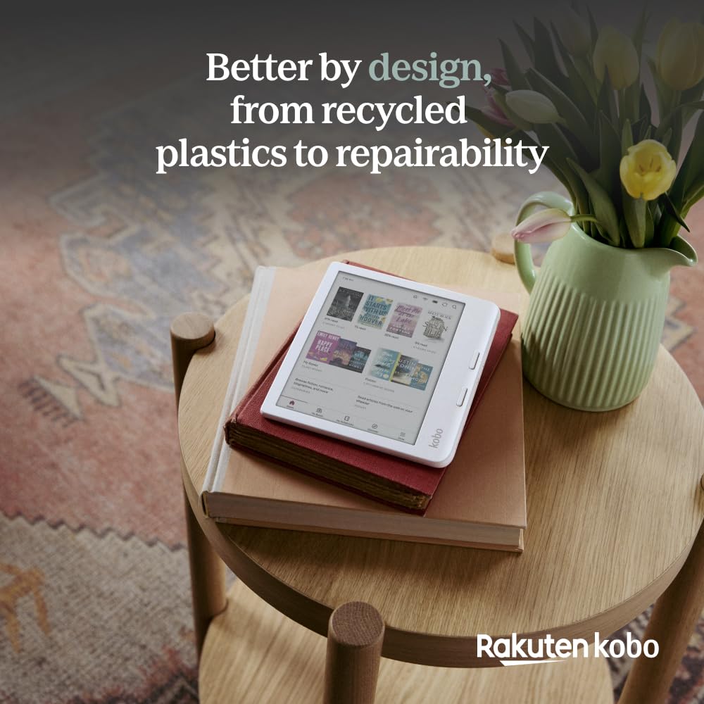 Kobo Libra Colour screen with Kobo Store and Pocket app for instant reading access