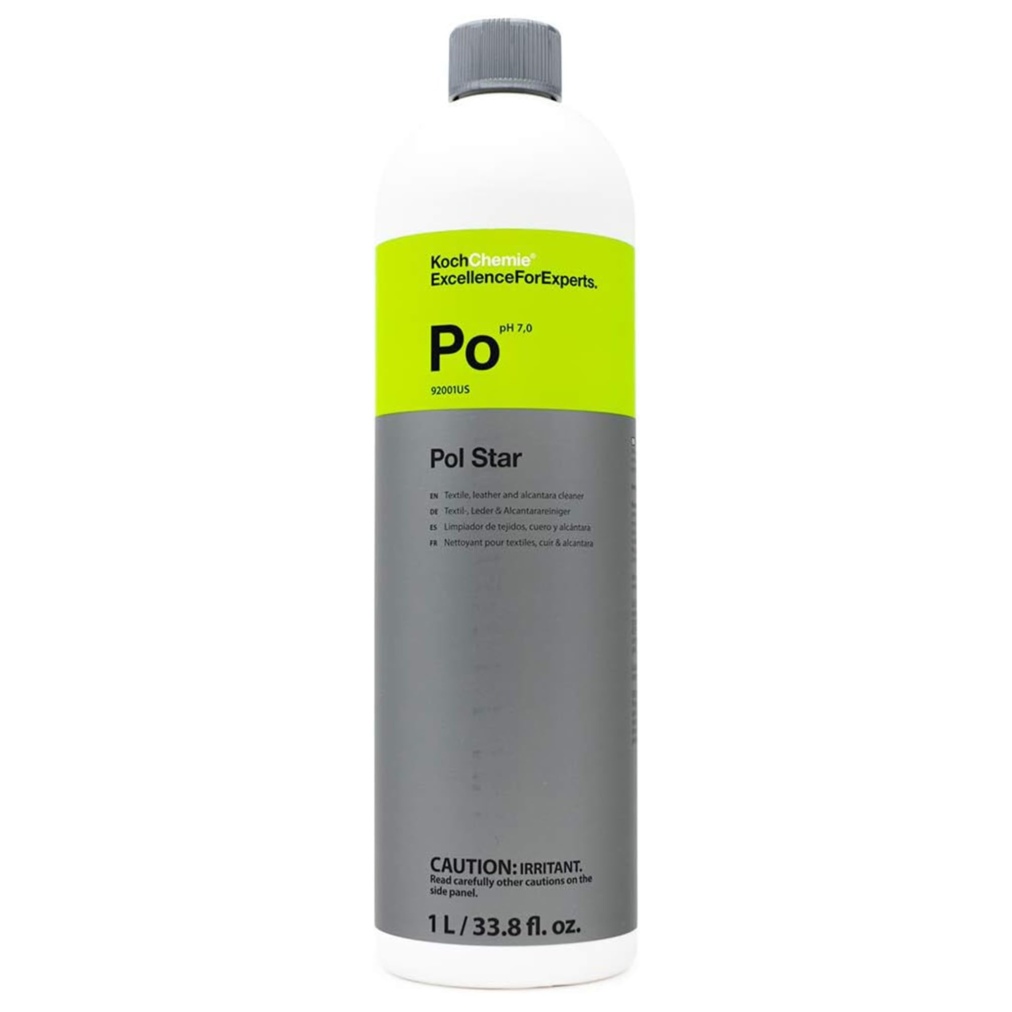 KOCHCHEMIE Pol Star bote frontal mostrando etiqueta y volumen