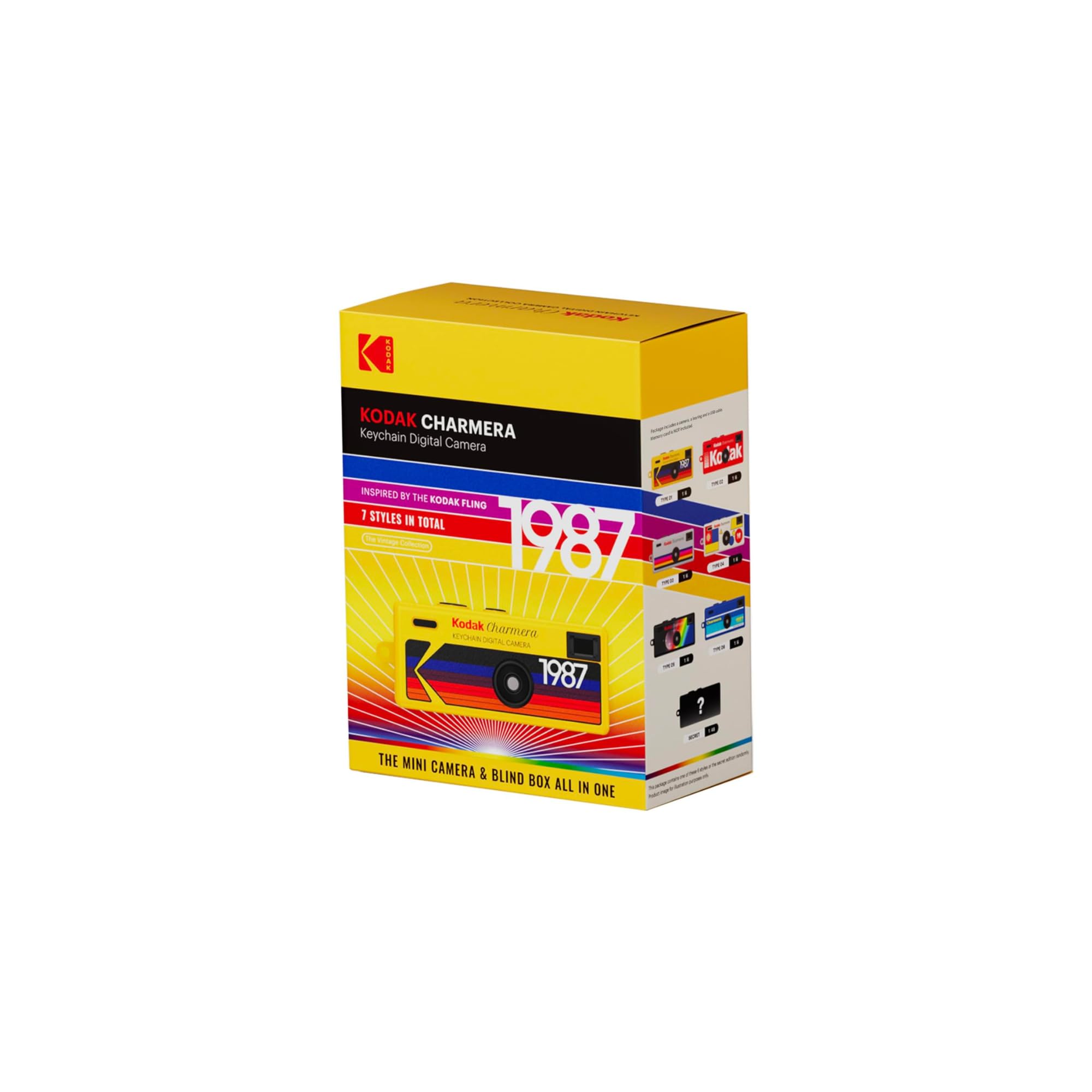 KODAK CHARMERA primer plano de la lente que destaca nitidez y estilo