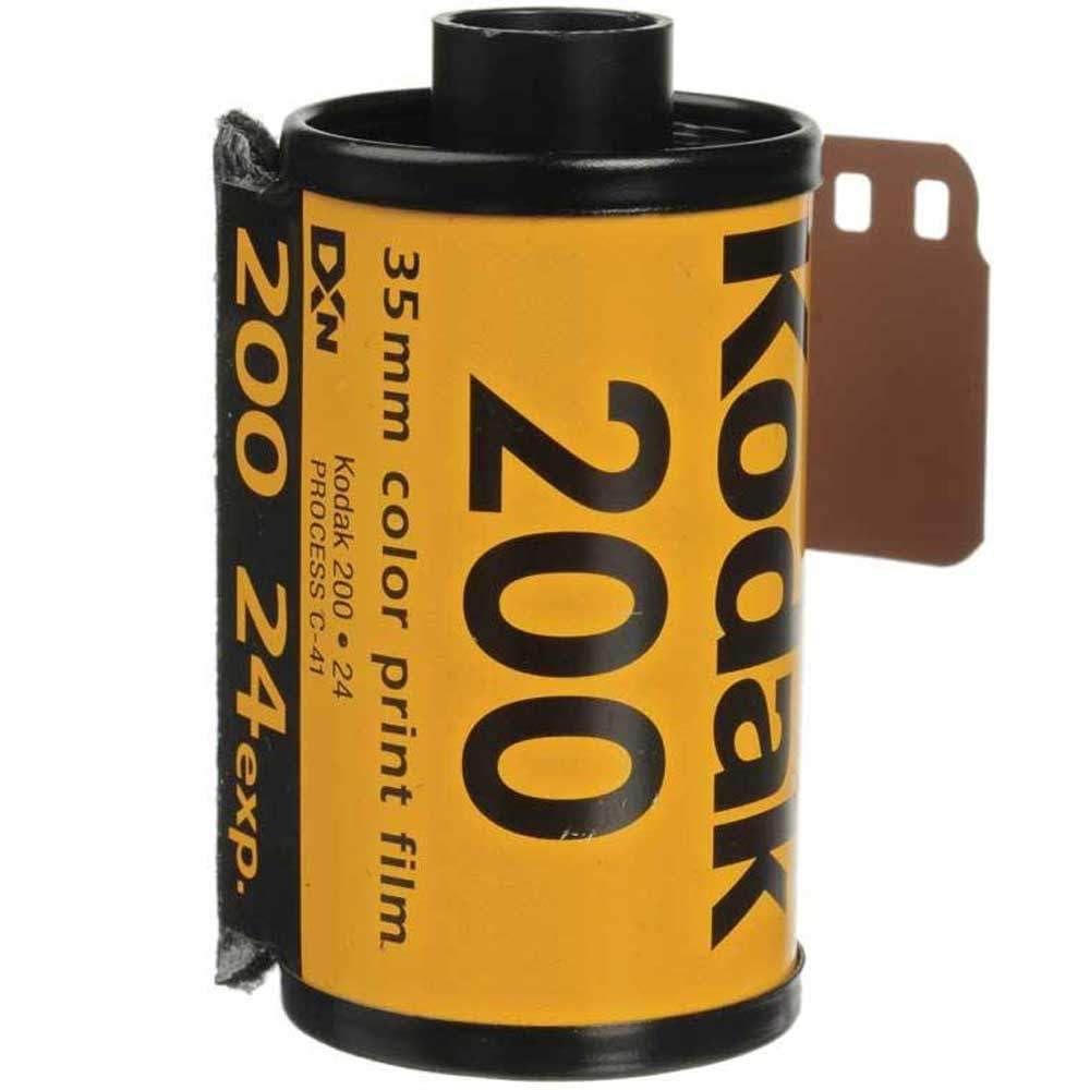 KODAK Gold 200 detalle del código y texto que facilita identificación rápida