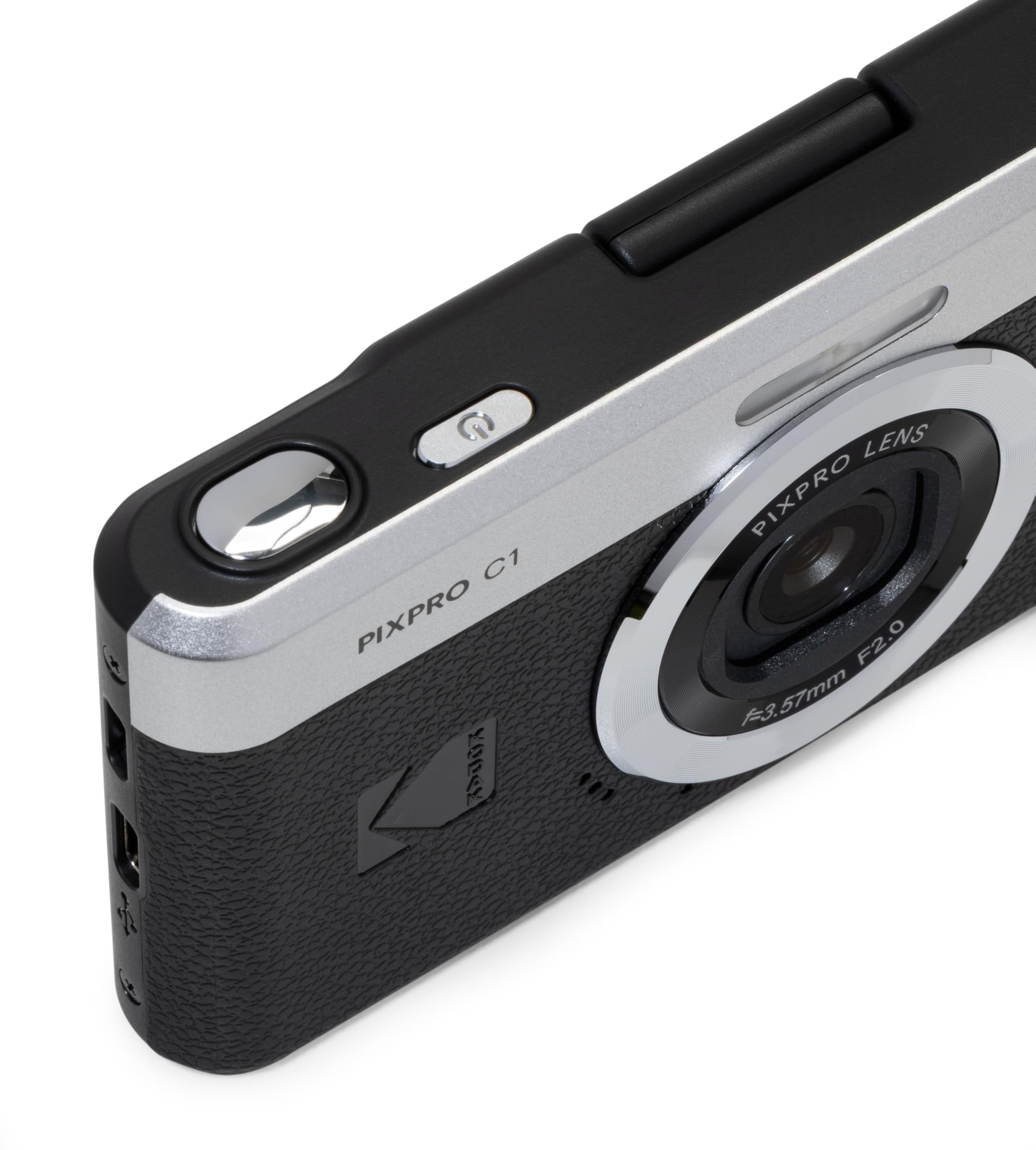KODAK PIXPRO C1 textura del cuerpo que aporta agarre y estilo práctico