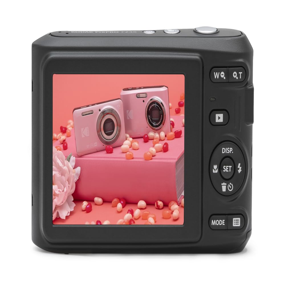 KODAK PIXPRO FZ45 pantalla LCD 2,7 pulgadas para revisar fotos rápidamente