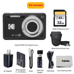 KODAK PIXPRO FZ55 detalle de lente que resalta nitidez y angular 28mm