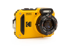 KODAK PIXPRO WPZ2 conectada vía Wi‑Fi a smartphone para compartir