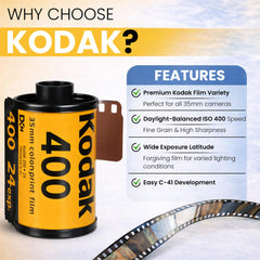 Eastman Kodak Company estuche Sturdy Tiger protegiendo los rollos, organización confiable