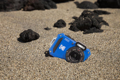 KODAK WPZ2 detalle de cierre y textura resistente al agua