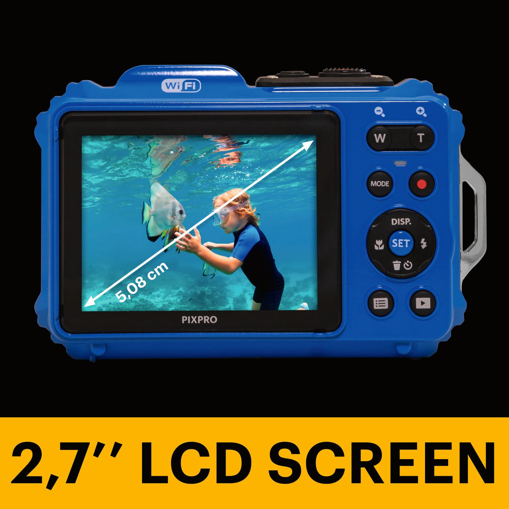 KODAK WPZ2 en kayak demostrando uso en deportes acuáticos