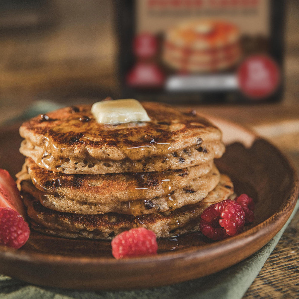Kodiak Cakes etiqueta nutricional y lista de ingredientes, información clara