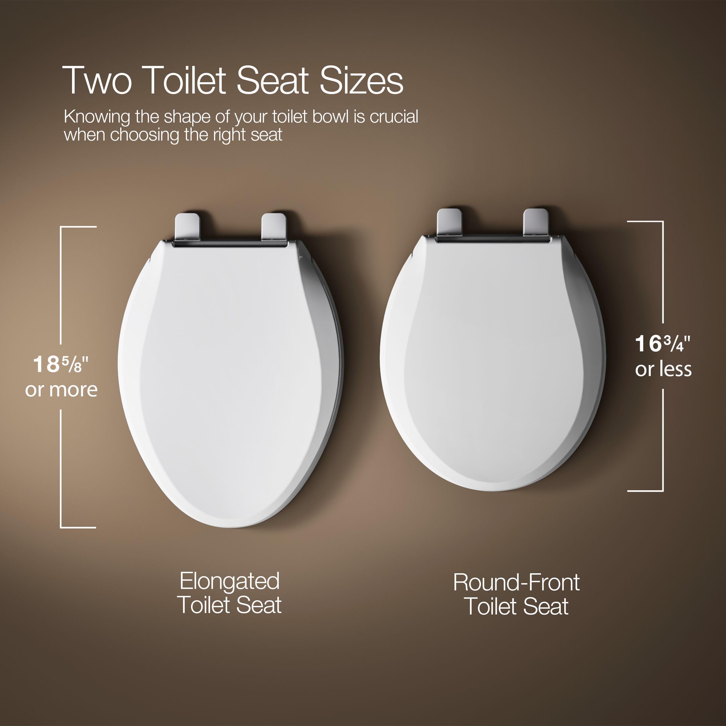 Kohler asiento instalado en baño demostrando uso cotidiano silencioso