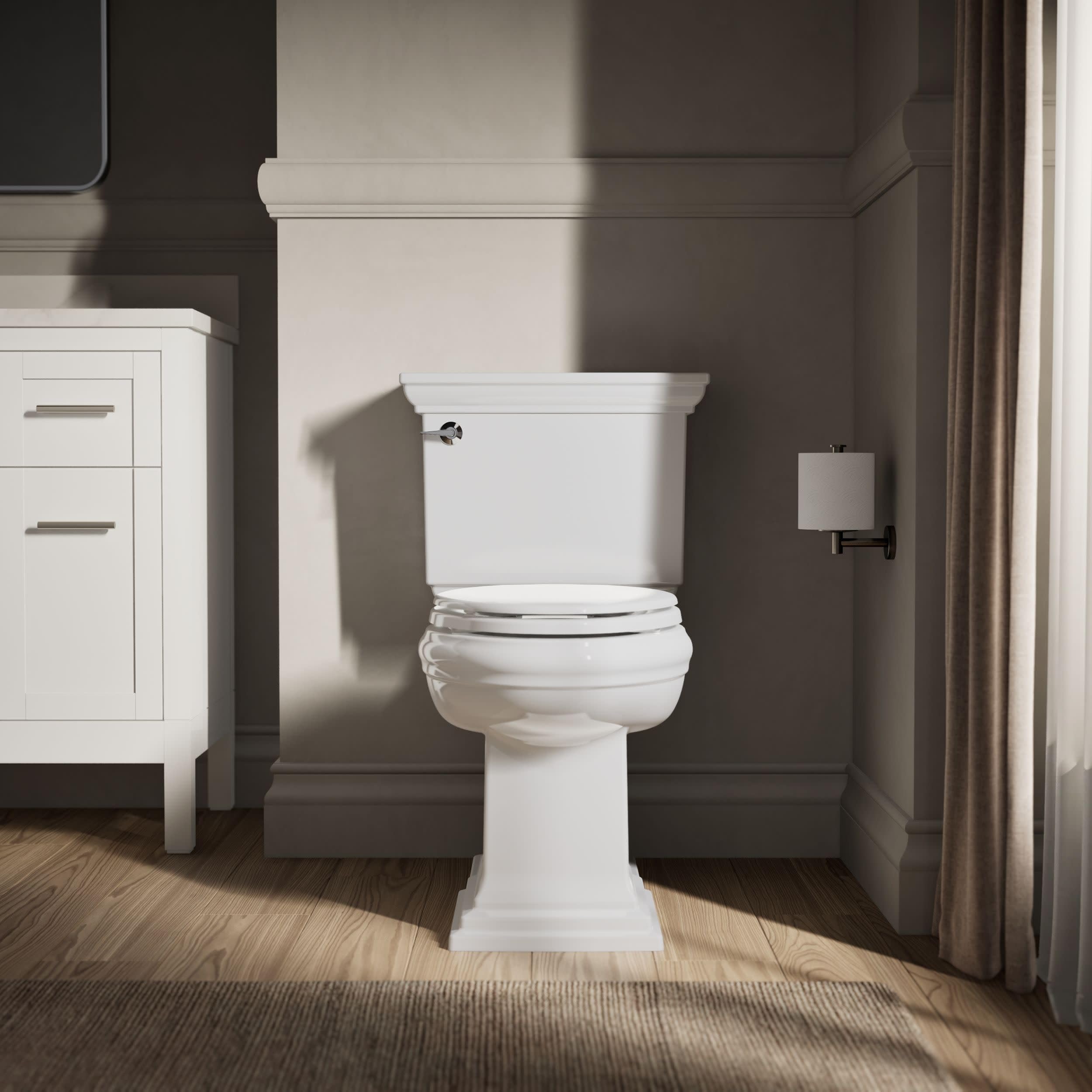 Kohler en baño moderno mostrando estilo y funcionalidad