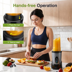 KOIOS vaso de 23 oz con tapa hermética, ideal para llevar