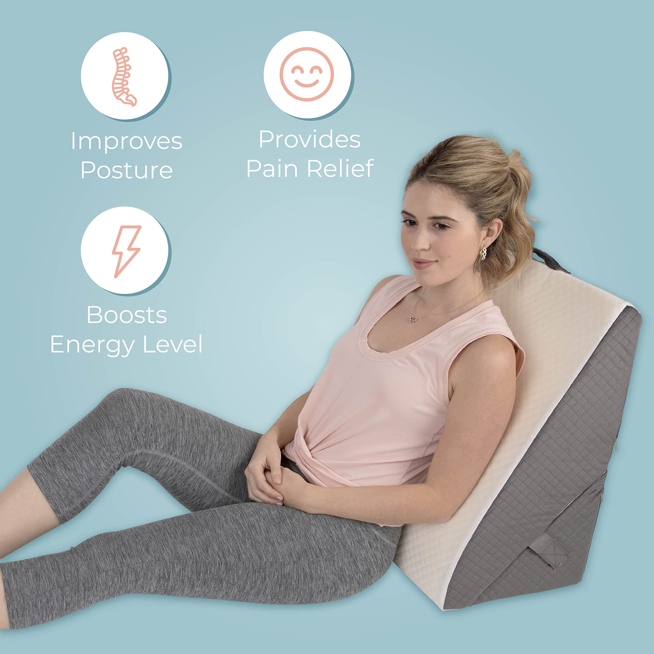 Kölbs elevación de piernas en cama, favorece comodidad y soporte estable