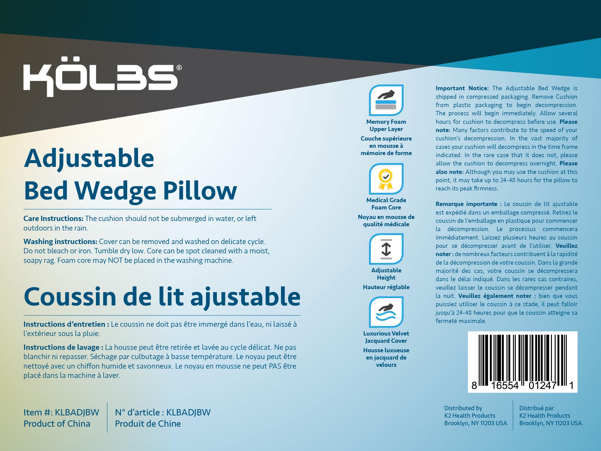 Kölbs en ambiente de dormitorio elegante, combina soporte con estilo