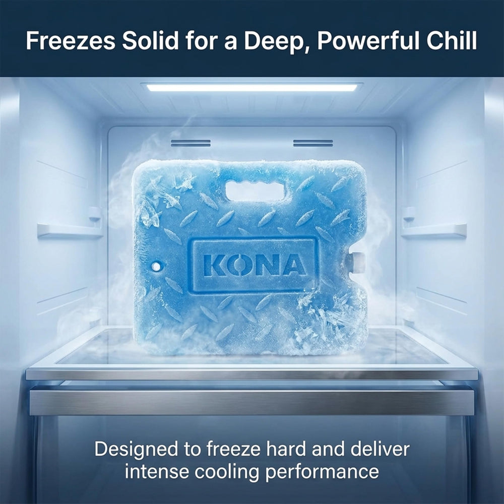 Kona embalaje de 2 unidades listo para almacenar y transportar fácil