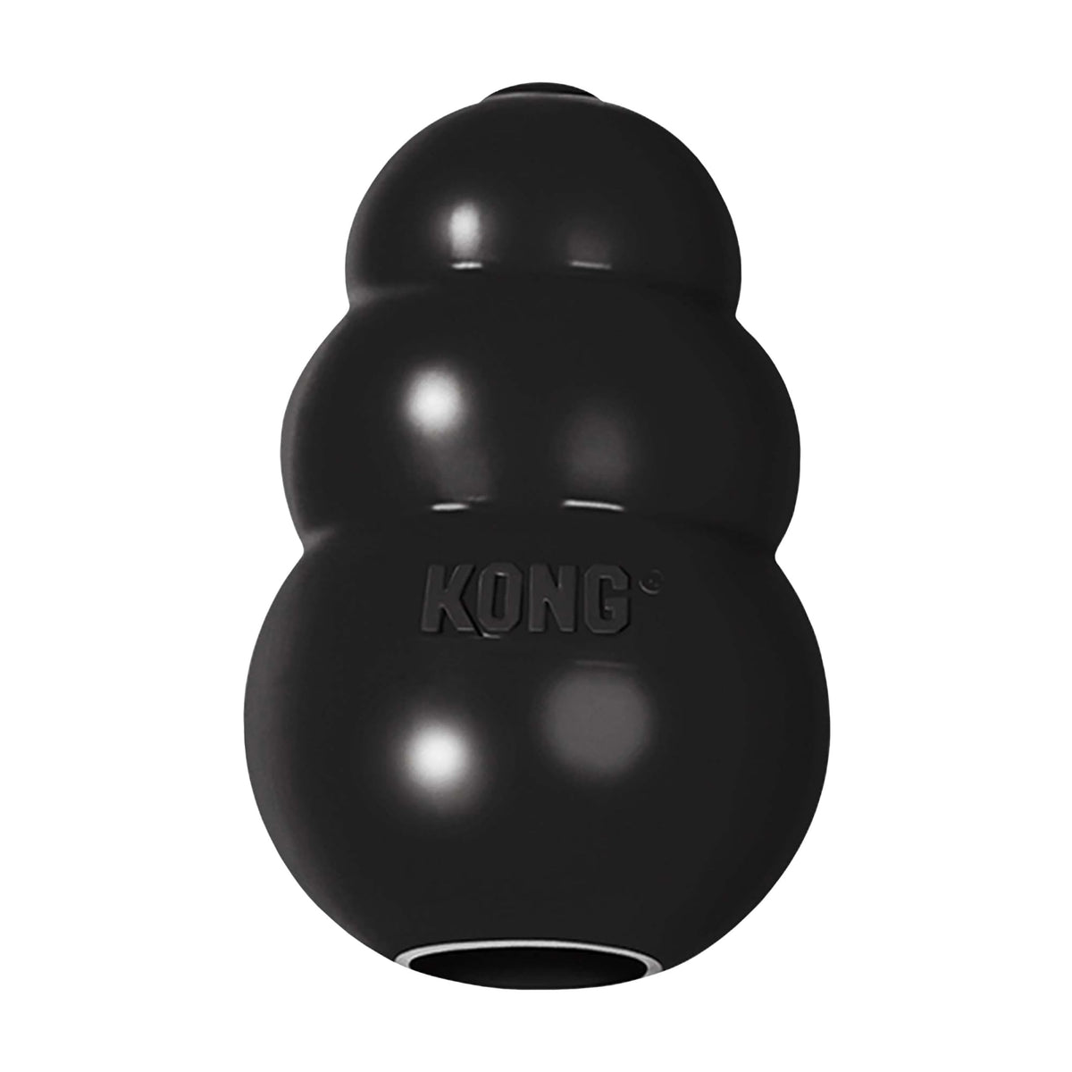KONG juguete Extreme vista frontal resistente para masticadores fuertes