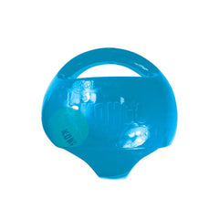 KONG Jumbler Ball vista frontal del empaque mostrando el diseño y uso