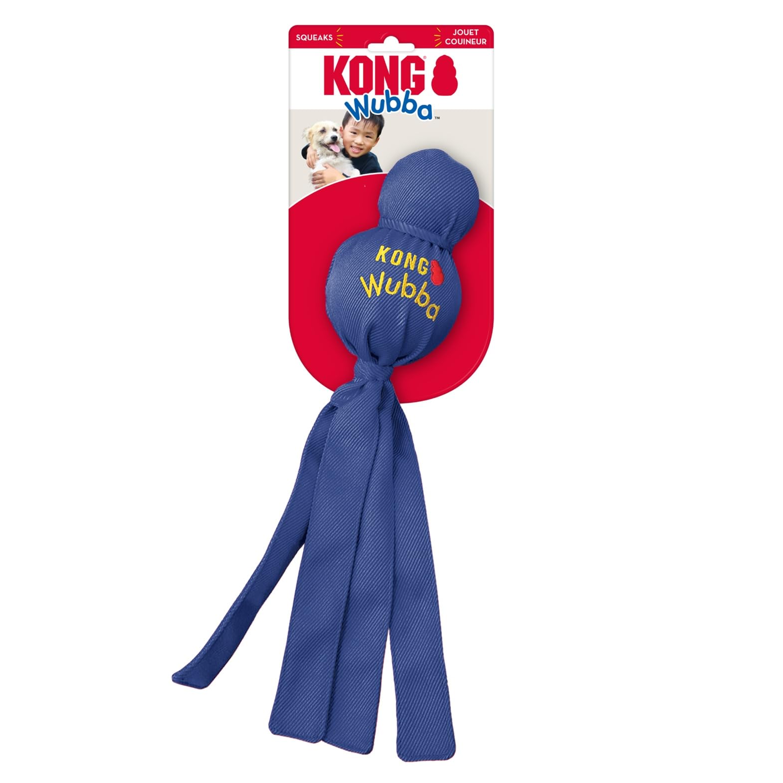 KONG Wubba empaque con color aleatorio, sorpresa al recibir el producto