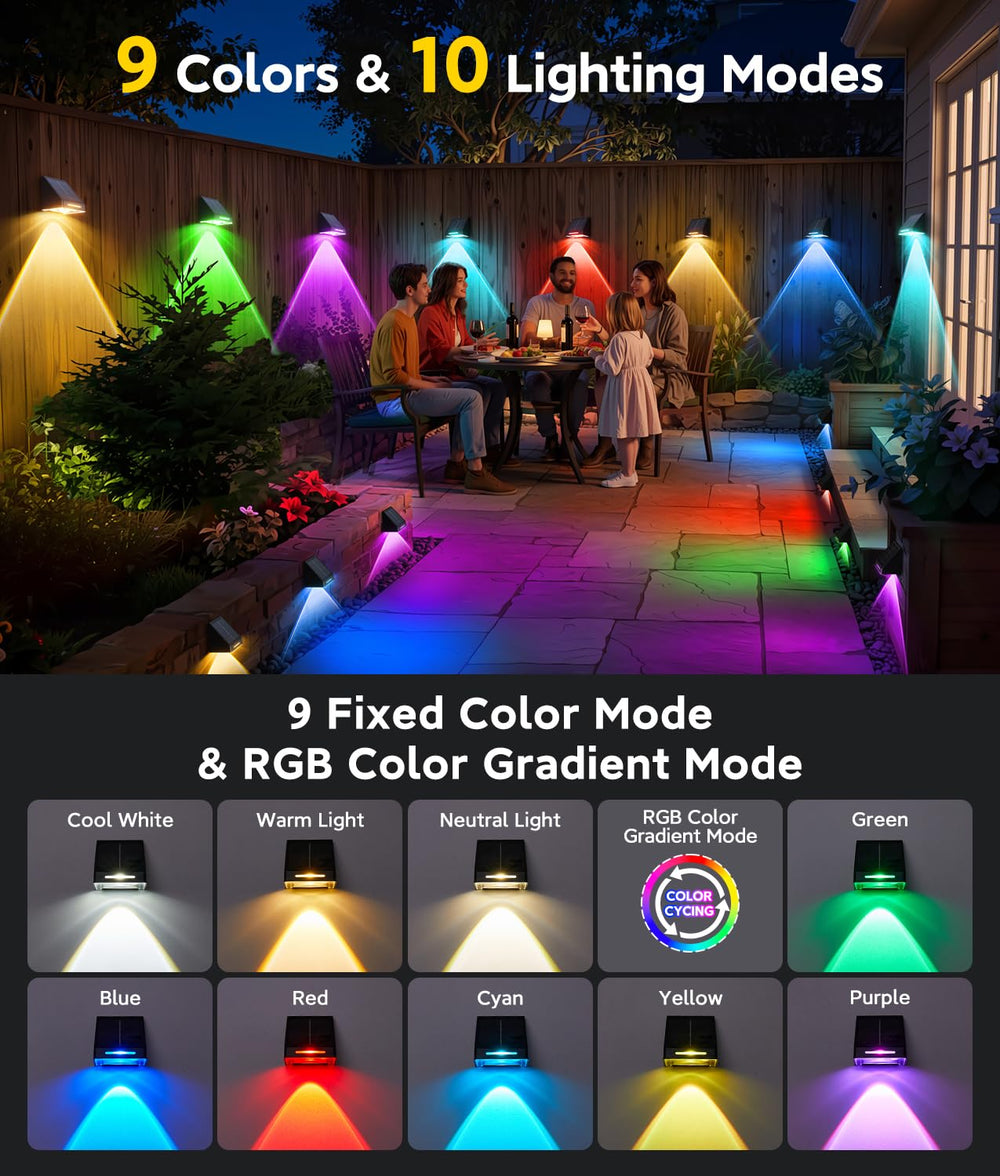 KOOPER luces marcando escalones, mejora la seguridad nocturna
