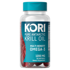 Kori Krill frente del empaque mostrando presentación y beneficios claros
