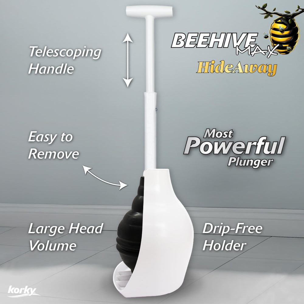 Korky primer plano de la goma beehive que sella mejor y protege la porcelana