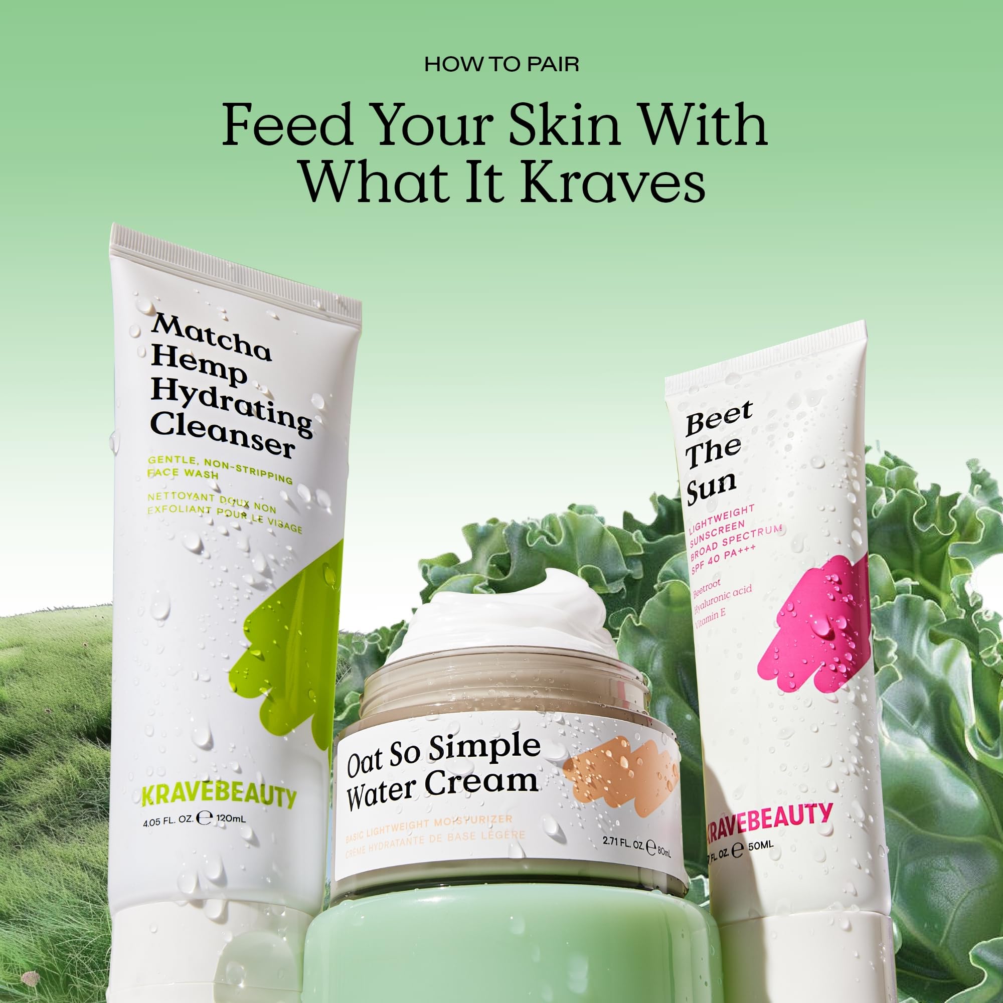 KraveBeauty escena de uso diario mostrando protección y acabado natural