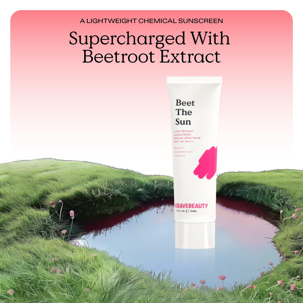 KraveBeauty textura cremosa ligera extendida que hidrata sin dejar residuo