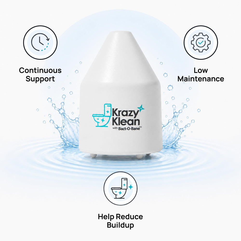 Krazy Klean etiqueta con instrucciones claras y precauciones