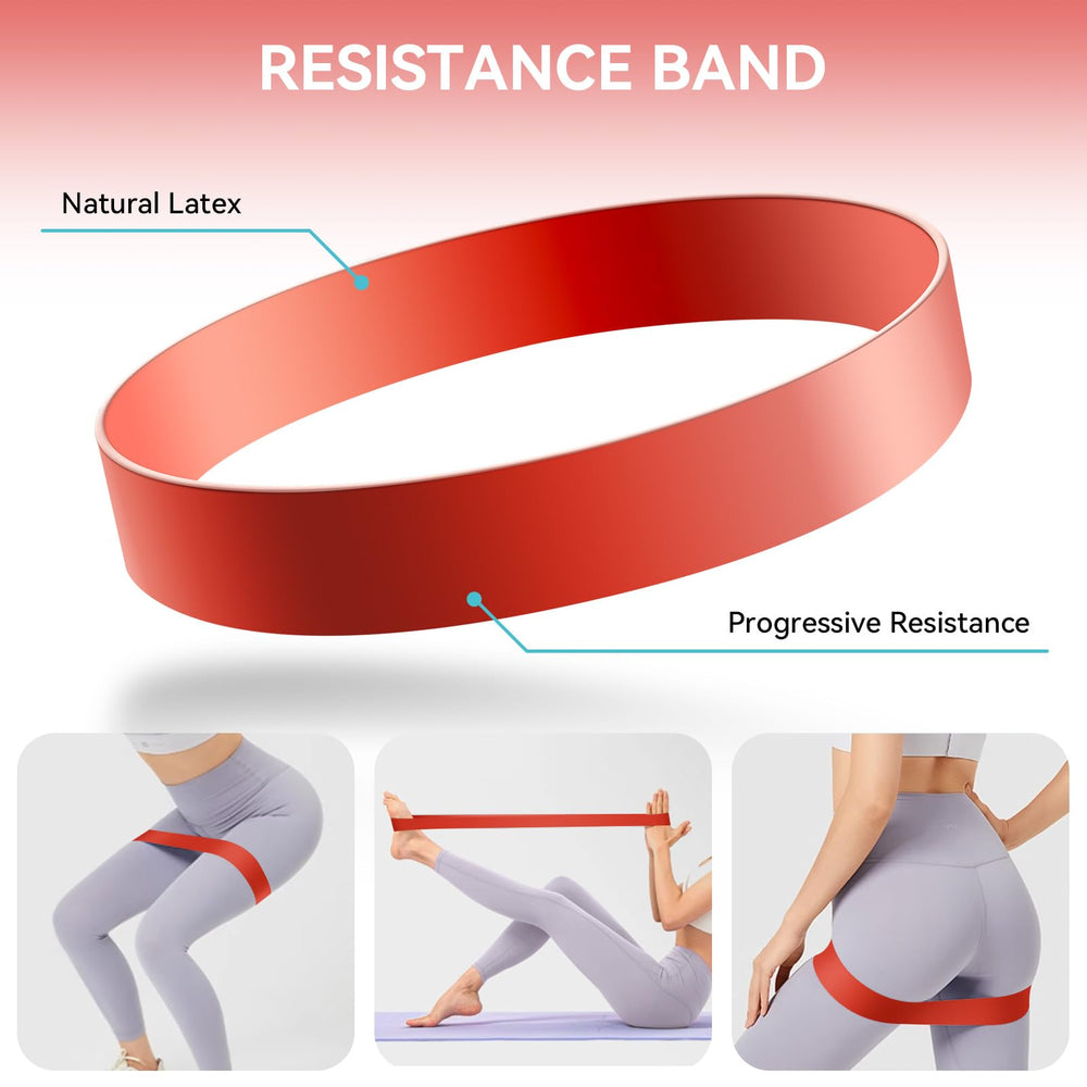 Krightlink banda de resistencia utilizada para estiramientos y activación muscular