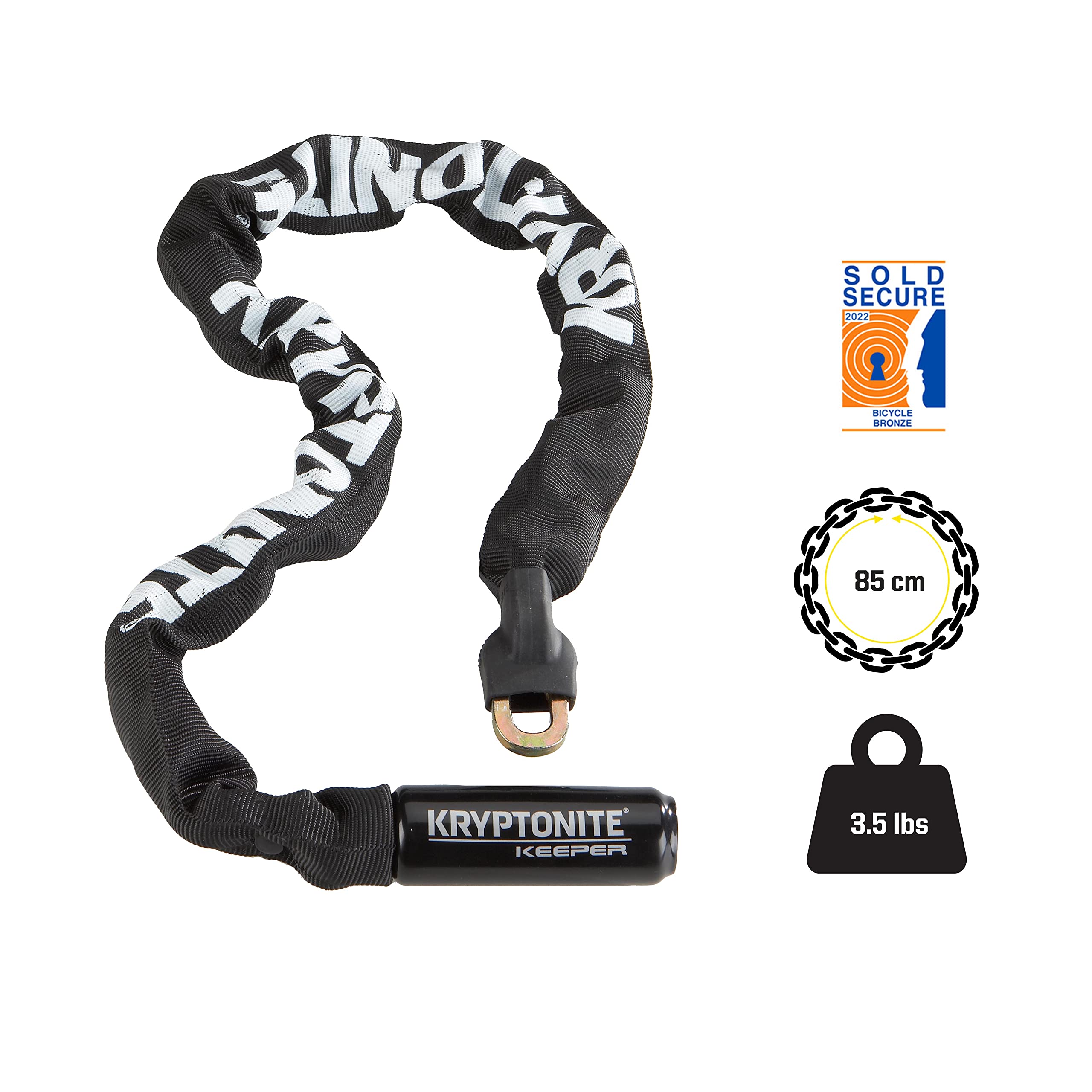 Kryptonite Keeper 785 asegurando bicicleta a poste, uso urbano confiable