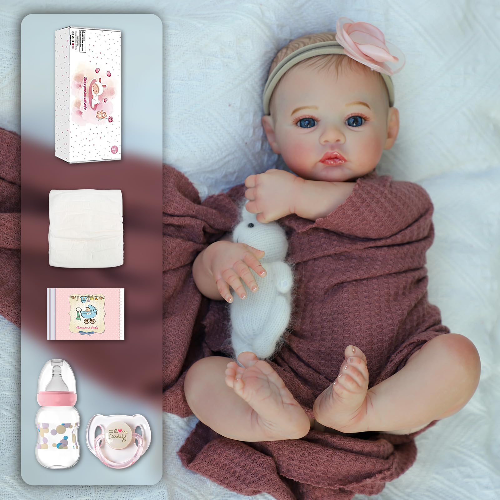 KSBD vestido rosa y zapatitos que permiten vestuario realista y juego