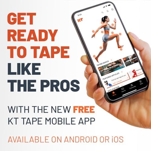 KT Tape Pro Wide detalle de esquinas redondeadas que evitan enganches
