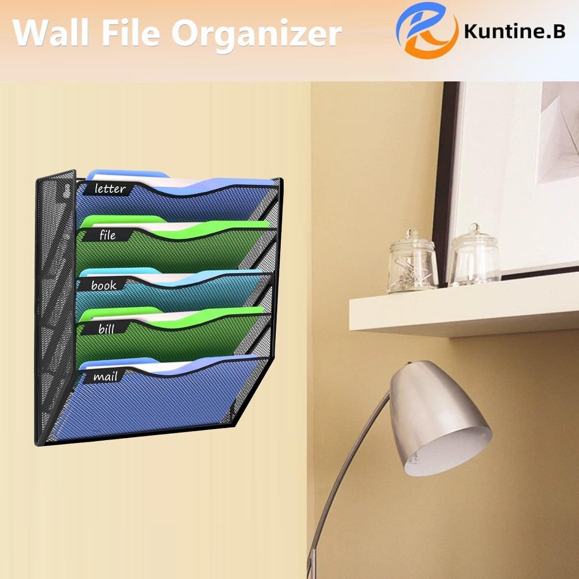 Kuntine.B vista del instalador con tornillos incluidos para montaje sencillo