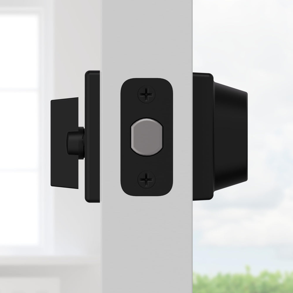 Kwikset pestillo ajustable y backset, encaje en puertas estándar