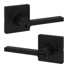 Kwikset Casey vista frontal del paquete mostrando diseño moderno y beneficio estético