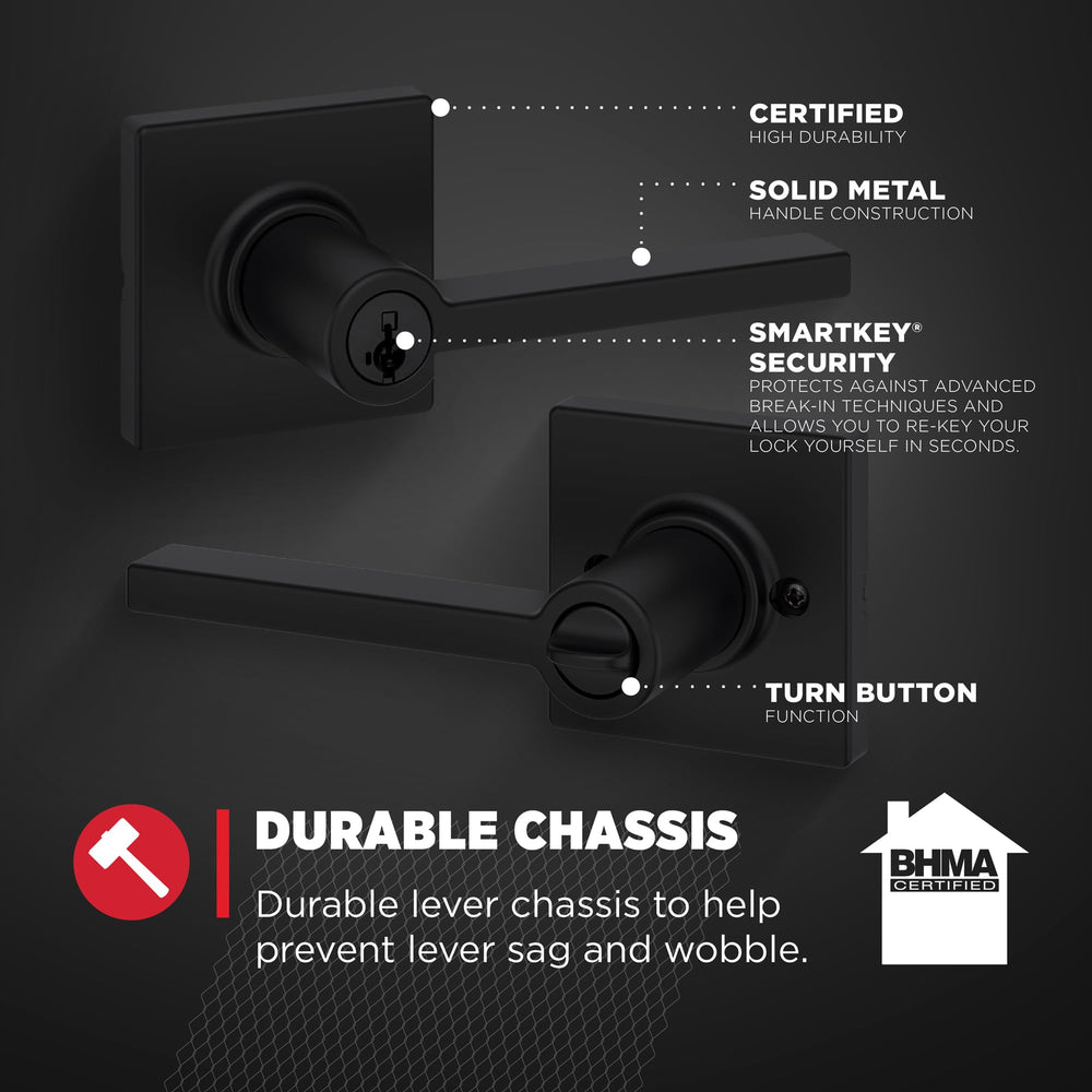 Kwikset Casey llaves y herramienta SmartKey para reconfigurar la cerradura rápido