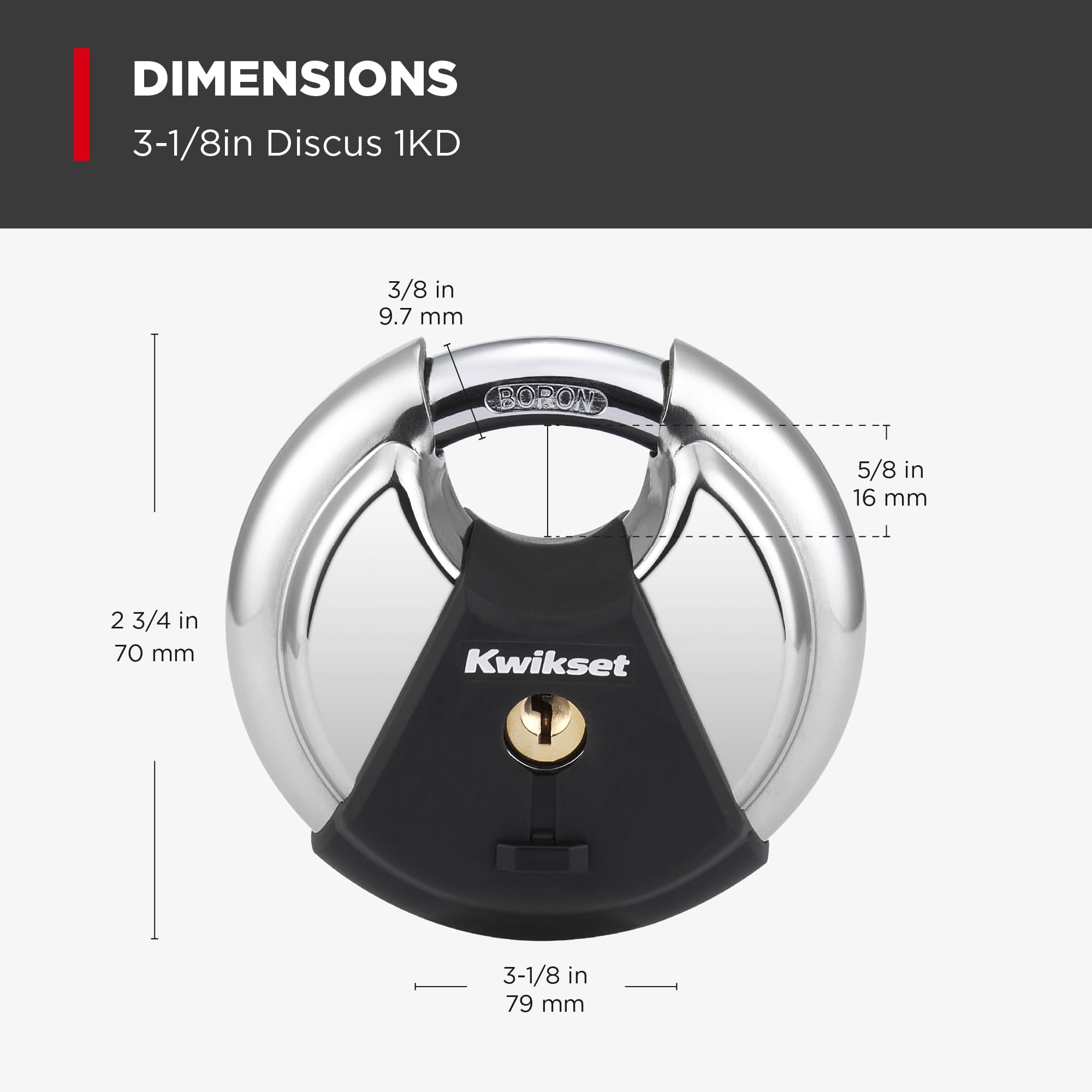 Kwikset cilindro cubierto para evitar humedad y suciedad en llave