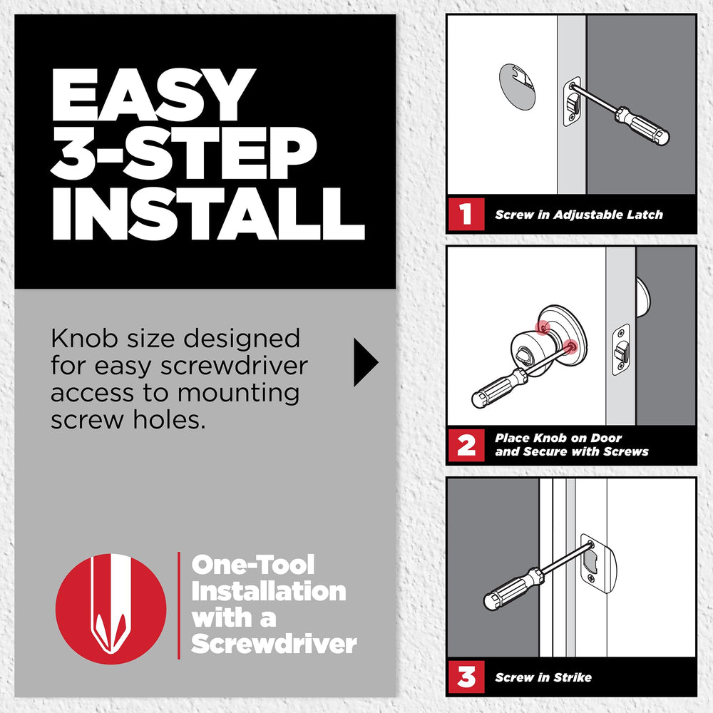 Kwikset Tylo caja abierta con todo el contenido listo para instalar