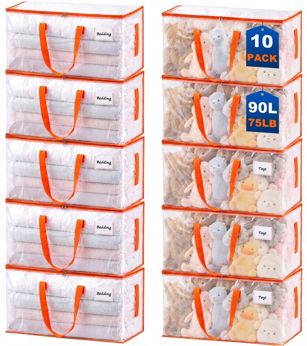 KYODOLED bolsa frontal empaquetada muestra capacidad y transparencia