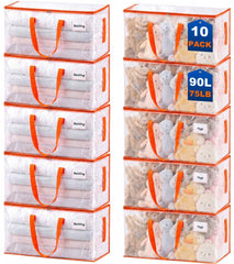 KYODOLED bolsa frontal empaquetada muestra capacidad y transparencia